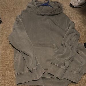 BRAND NEW NEVER WORN Gray Hooded Sweatshirt